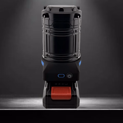 front view popup lantern camp light