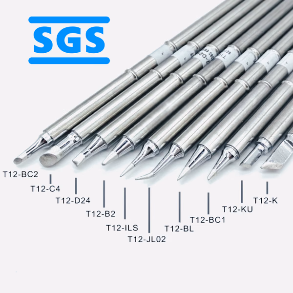 T12 Soldering Iron Tips B2, BC1, BC2, BL, C4, D24, ILS, JL02, K, KU